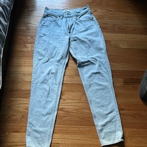 Abercrombie & Fitch Blue Straight Leg Jeans